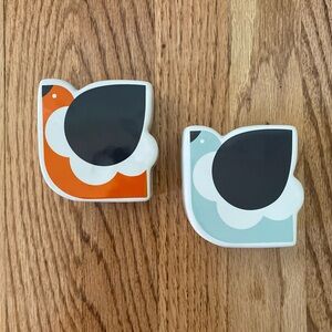 Orla Kiely House Frilly Chicken Salt & Pepper Shakers